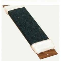 Зверьё моё Когтеточка ковровая для кошек с мехом с пропиткой