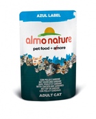 Almo Nature Azul Label  Пауч для кошек с курицей и сардинами