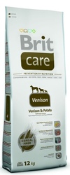 Brit Care Venison Sensitive Брит сухой корм для собак с чувствительным пищеварением Оленина/картоф.