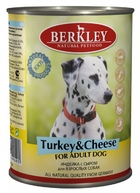 Berkley Turkey & Cheese  Adult Dog  Беркли консервы для собак индейка с сыром