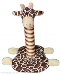 Сафари  когтеточка-столбик жираф 35х30х60