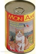 МонАми консервы для кошек нежное мясное рагу