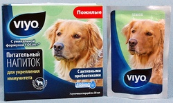 VIYO Пребиотический напиток для урепления иммунитета пожилых собак