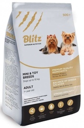Blitz Adult Mini Breed сухой корм для собак мелких и миниатюрных пород