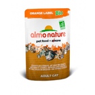Almo Nature Orange Label  Пауч для кошек с Телятиной и овощами