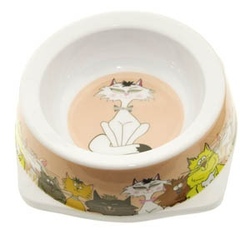 Dezzie Миска пластиковая для кошек 150мл арт.5619005