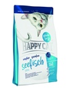 Happy Cat Sensitive Adult Беззерновой Сухой корм для кошек с чувствительным пищеварением Морская рыб