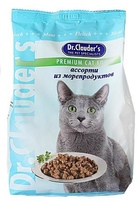 Dr.Clauder`s - Доктор Клаудер корм для кошек (ассорти из морепродуктов)