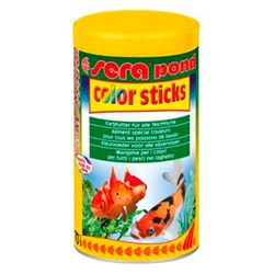 Sera 7156 Корм для рыб Color Sticks корм для всех прудовых рыб в виде палочек для улучшения окраса