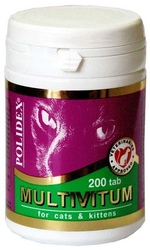 Polidex Multivitum plus - Полидекс Мультивитум плюс для кошек