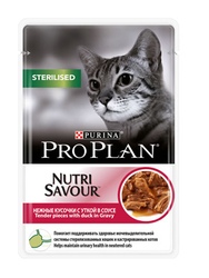 Pro Plan  Sterilised Пауч для  для стерилизованных кошек Утка