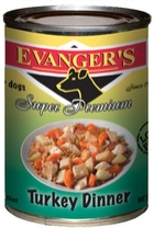 Evanger’s Dinner Tyrkey Эванджерс консервы для собак обед из индейки Беззерн/Кошерн