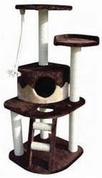 Fauna International Игровая площадка для кошек Almerich коричневая/бежевая