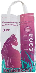 Home Cat комкующийся наполнитель для кошек