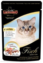 Leonardo - Пауч для кошек с Рыбой и Креветками