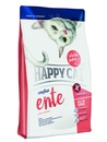 Happy Cat Sensitive Adult Сухой корм для кошек с чувствительным пищеварением Утка