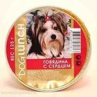 Dog Lunch - дог ланч консервы для собак крем-суфле говядина с сердцем ламистер