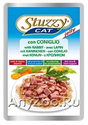 Stuzzy Cat  пауч для кошек с Кроликом в желе
