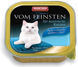 Animonda Vom Feinsten for castrated cats кон. для кастрированных кошек с индейкой и форелью