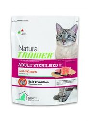 Trainer Natural Adult Sterilised Salmon Сухой корм для стерилизованных кошек с лососем