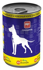 VitAnimals - ВитЭнималс  консервы для собак Говядина