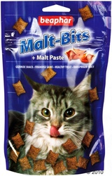 Beaphar подушечки Malt-bits для вывода шерсти