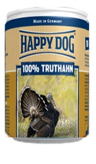 Happy Dog Фермерский продукт 100% Мясо Индейка  (Германия)