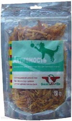 Green Cuisine Грин Кьюзин Лакомство для кошек Активность (сушеные куриные ломтики филе)