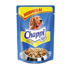 Chappi Чаппи консервированный корм для собак Пауч Курочка аппетитная