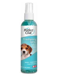 8 in 1 Freshening Spray Освежающее средство для  шерсти собак с ароматом детской присыпки