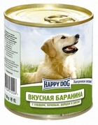 Happy Dog - Хэппи Дог консервы для собак Баранина с сердцем, печенью, рубцом и рисом