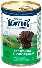 Happy Dog - Хэппи Дог консервы для собак (телятина и овощи)