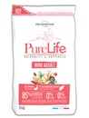 Flatazor Pure Life Adult Mini Сухой корм для собак мелких пород,склонных к аллергиям Утка/белая рыба