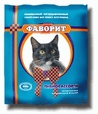 Фаворит Комбикорм для кошек Рыбное ассорти