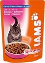 Iams Pouch - Ямс паучи для кошек (с лососем)