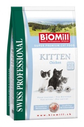 Biomill Swiss Professional Kitten  Биомил сухой корм для котят и беременных кошек