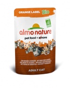 Almo Nature Orange Label  Пауч для кошек с Говядиной и овощами