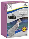 Bozita Tetra Pak Funktion Sensitive Hair&Skin кусочки Лосося в желе для кошек с чувствительной кожей