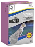 Bozita Tetra Pak Funktion Sensitive Hair&Skin кусочки Лосося в желе для кошек с чувствительной кожей