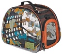 Ibiyaya - Ибияя складная сумка-переноска для собак и кошек до 6 кг прозрачная дизайн Собачки