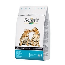 Schesir Adult Maintenance with Fish сухой корм для взрослых кошек с рыбой