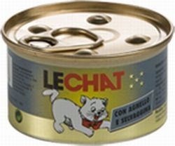 Lechat - Лешат консервы для кошек паштет  Дичь, утка  85гр (банка)