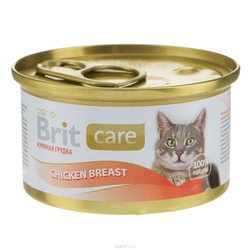 Brit Care консервы для кошек куриная грудка