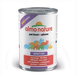 Almo Nature Dailymenu Bio Консервы для кошек Меню с Говядиной