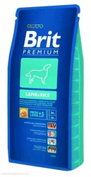 Brit Premium Lamb&Rice - Брит премиум для взрослых собак Всех пород гипоаллергенный Ягненок/рис