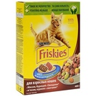 Friskies Adult Фрискис сухой корм для взрослых кошек Мясо  Овощи