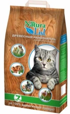 Натуралист Наполнитель для кошек и грызунов Универсальный Древесные гранулы