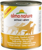 Almo Nature Classic консервы для собак с тунцом и курицей