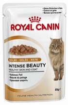 Royal Canin Intense Beauty Консервы для кошек с чувствительной кожей и проблемной шерстью в желе