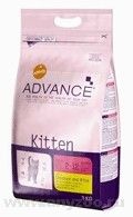 Advance Kitten - Эдванс корм для котят от 2 до 12 мес. Курица и Рис -